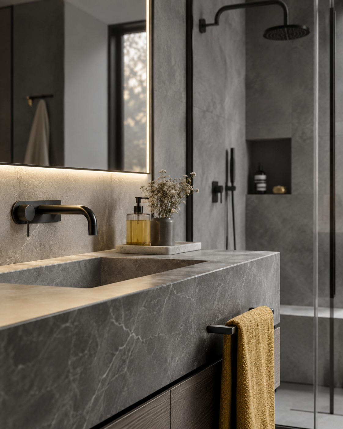 Reforma de baño realizada por AYS Obras