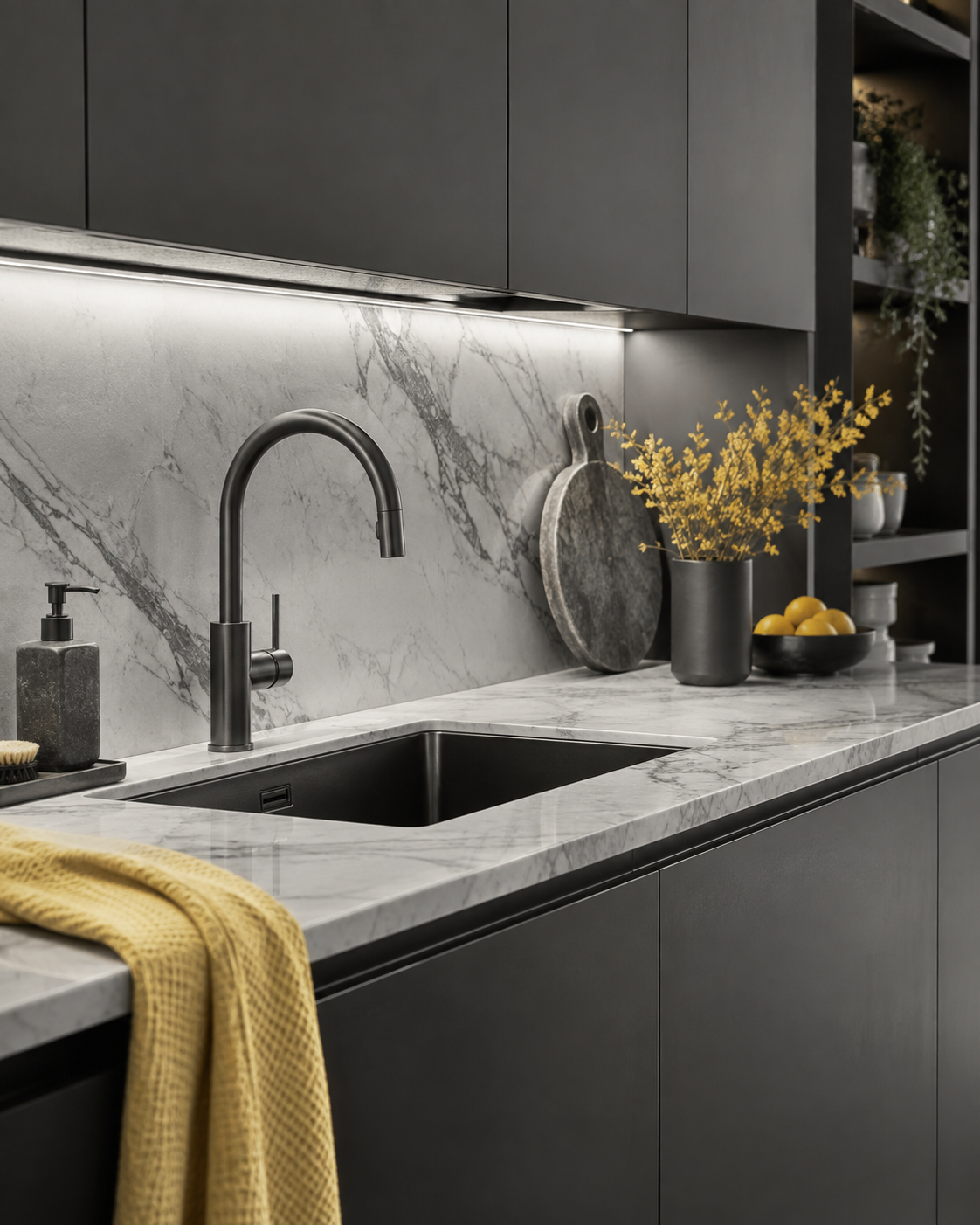 Reforma de cocina realizada por AYS Obras